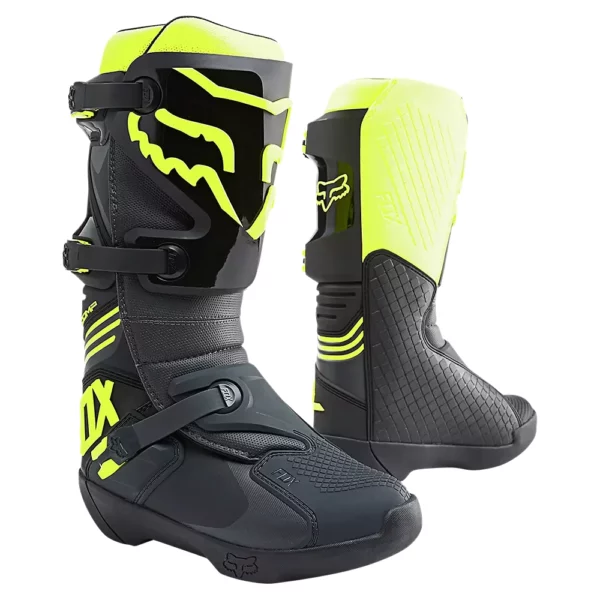 Fox COMP BOOTS - Black/Yellow
