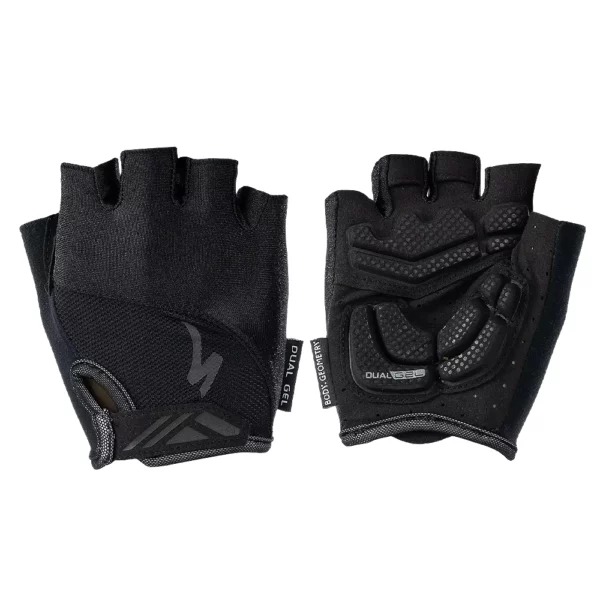 Specialized Women's Body Geometry Dual-Gel Short Finger Gloves  - Black