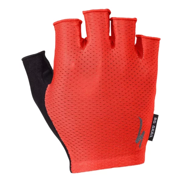 Specialized Men's Body Geometry Grail Short Finger Gloves - Red - Image 3