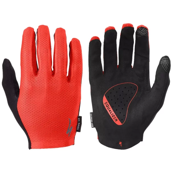Specialized Body Geometry Grail Long Finger Gloves - Red