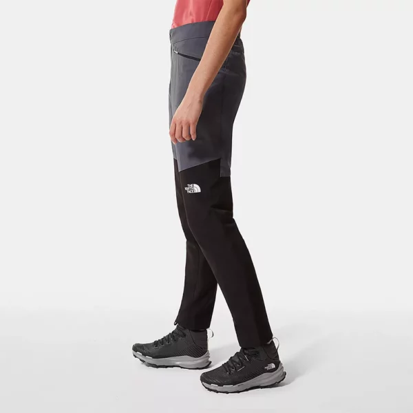The North Face Women's Diablo Trousers - Gray/Black - Image 4