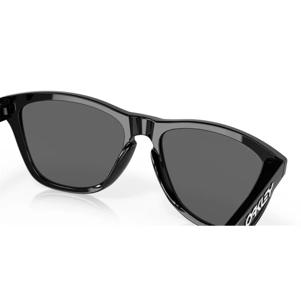 Oakley Frogskins Glasses - Polished Black/Prizm Black Polarized - Image 7