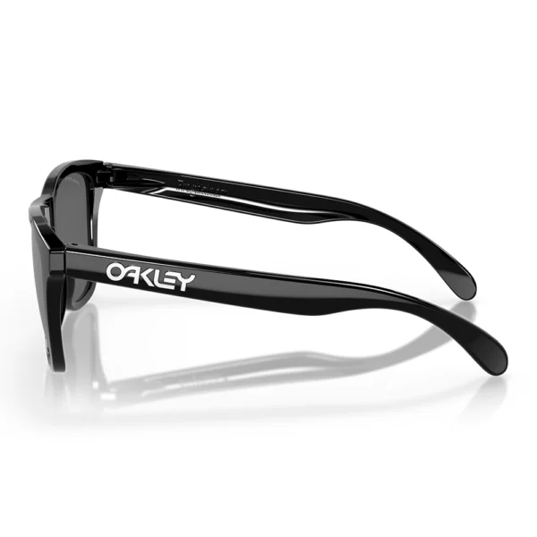 Oakley Frogskins Glasses - Polished Black/Prizm Black Polarized - Image 4