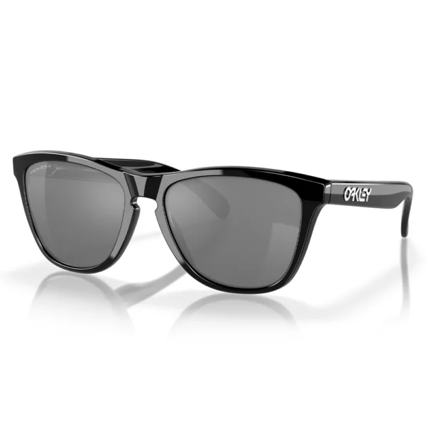 Oakley Frogskins Glasses - Polished Black/Prizm Black Polarized