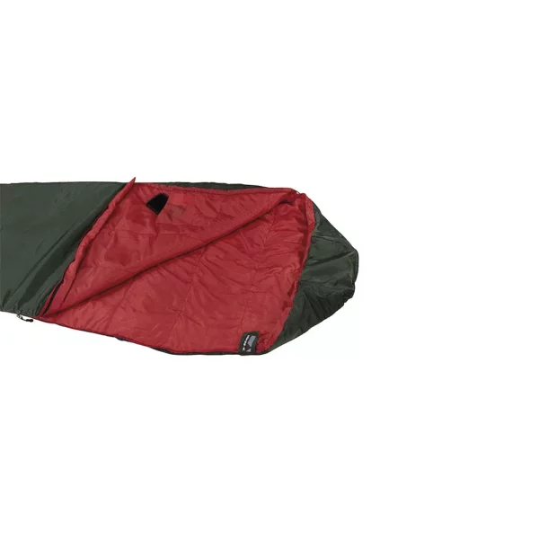 High Peak Sleeping Bag Lite Pak 1200 - Green / Red - Image 4