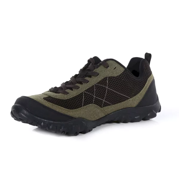 Regatta Men's Edgepoint Life Walking Shoes - Black/Navy Green - Image 5