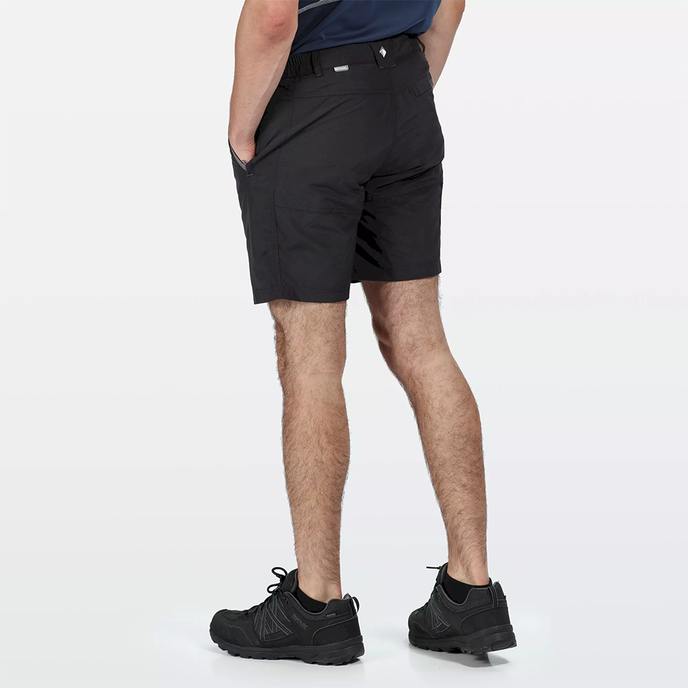 Regatta Men's Leesville II Multi Pocket Walking Shorts - Dark Gray - Image 4