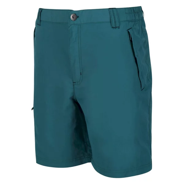Regatta Men's Leesville II Multi Pocket Walking Shorts - Pacific Green