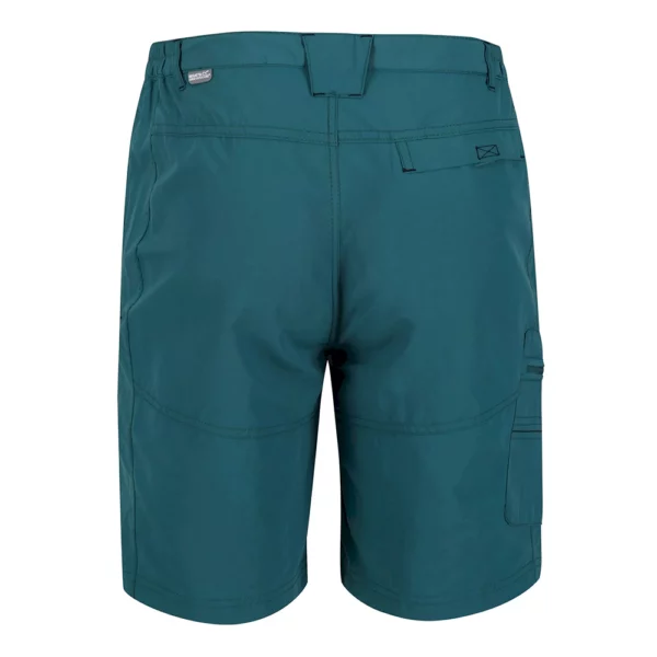 Regatta Men's Leesville II Multi Pocket Walking Shorts - Pacific Green - Image 5