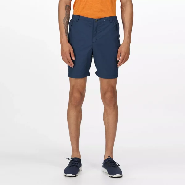 Regatta Men's Leesville II Multi Pocket Walking Shorts - Moonlight Denim - Image 6