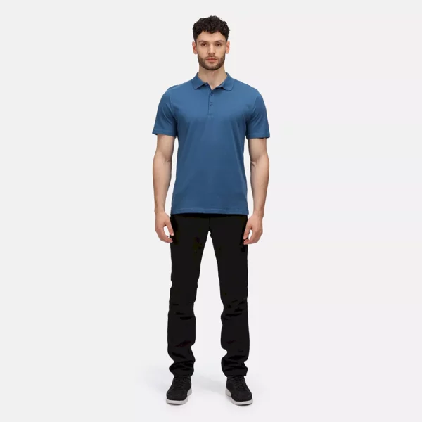 Regatta Men's Sinton Lightweight Polo Shirt - Blue - Image 8
