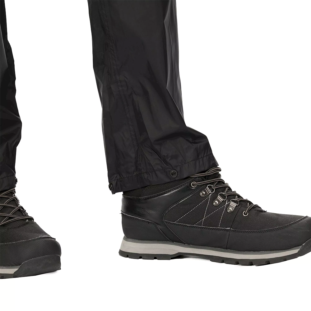 Regatta Men's Pack-It Waterproof Overtrousers - Black - Image 9