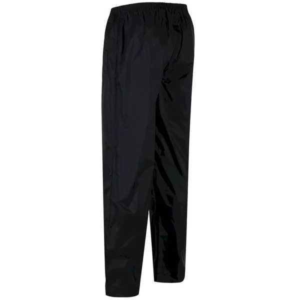 Regatta Men's Pack-It Waterproof Overtrousers - Black - Image 3