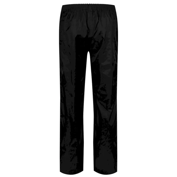 Regatta Men's Pack-It Waterproof Overtrousers - Black - Image 5