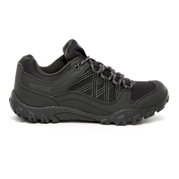 Regatta Women's Edgepoint III Waterproof Low Walking Shoes - Dark Gray - Image 3