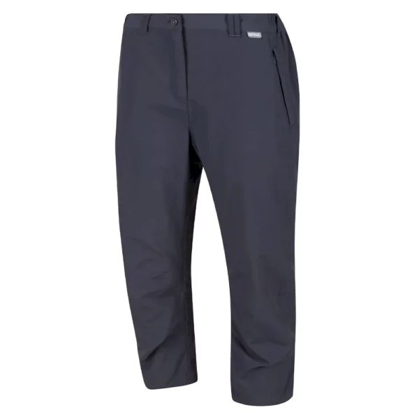 Regatta Women's Chaska II Capri Walking Trousers - Dark Gray