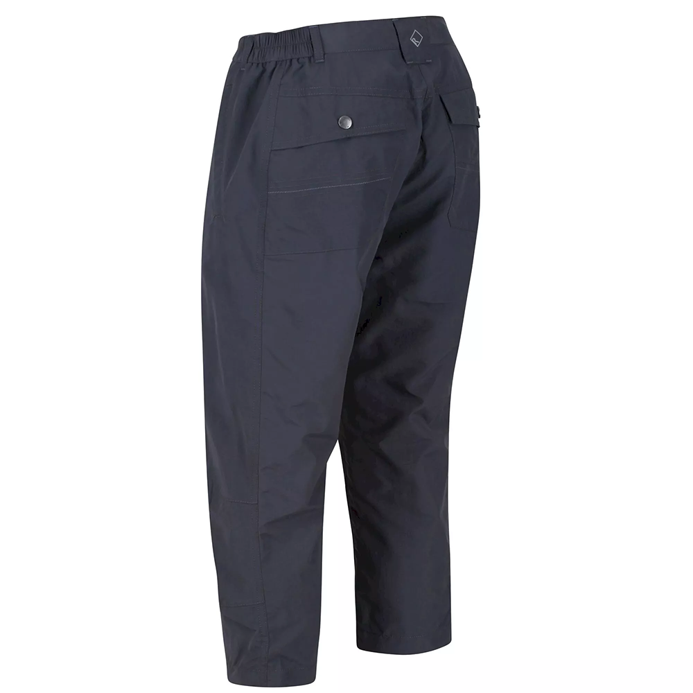 Regatta Women's Chaska II Capri Walking Trousers - Dark Gray - Image 2