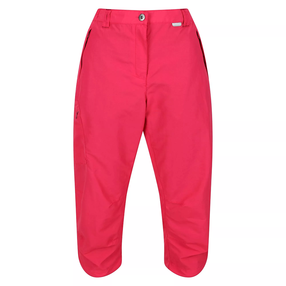 Regatta Women's Chaska II Capri Walking Trousers - Pink - Image 3