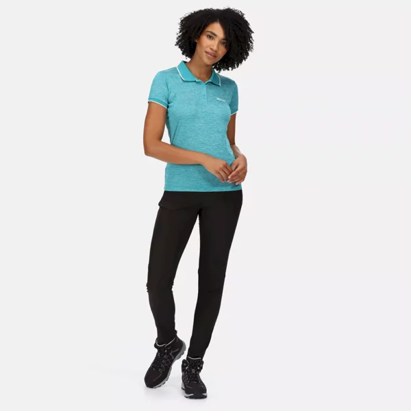 Regatta Women's Remex II Polo Neck T-Shirt - Teal - Image 8