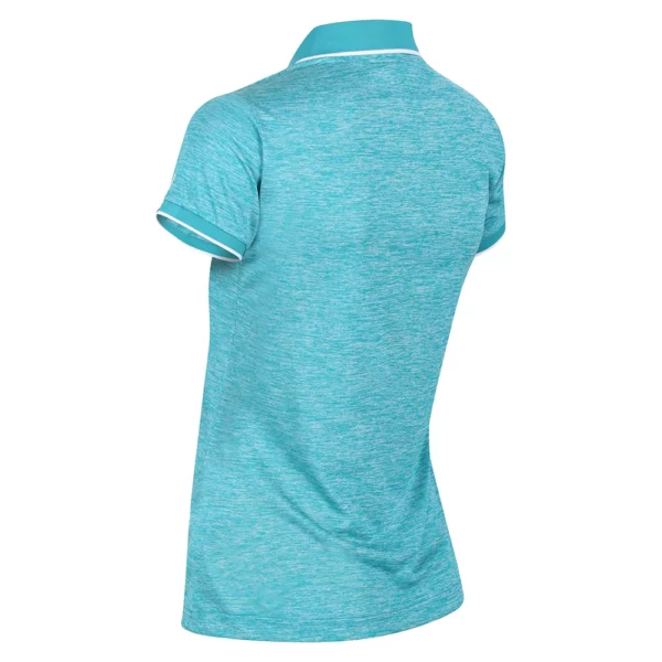 Regatta Women's Remex II Polo Neck T-Shirt - Teal - Image 3