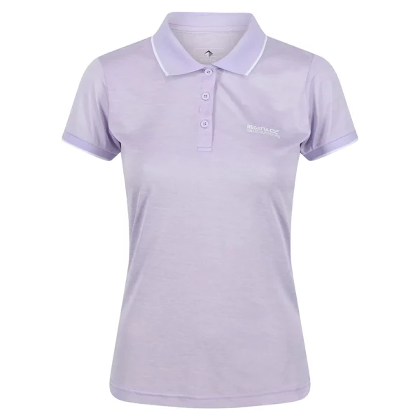 Regatta Women's Remex II Polo Neck T-Shirt - Light Purple