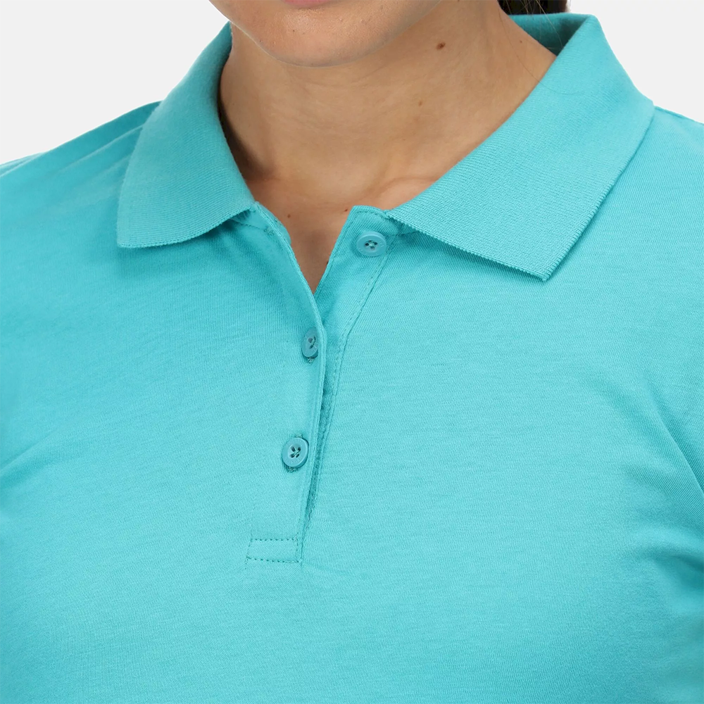 Regatta Women's Sinton Coolweave Polo Shirt - Turquoise - Image 8