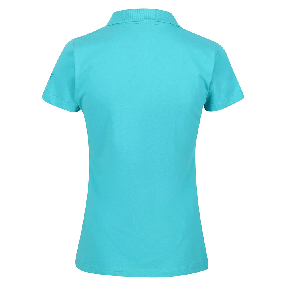 Regatta Women's Sinton Coolweave Polo Shirt - Turquoise - Image 4