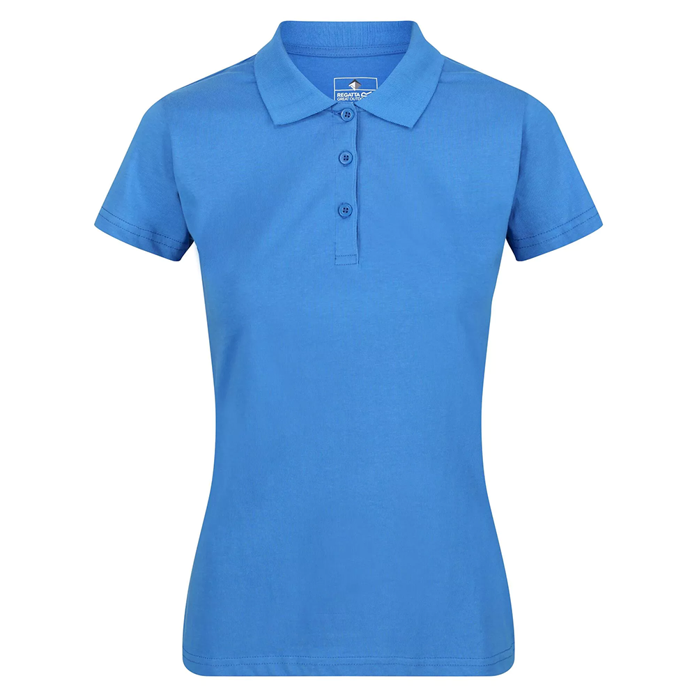 Regatta Women's Sinton Coolweave Polo Shirt - Blue - Image 3