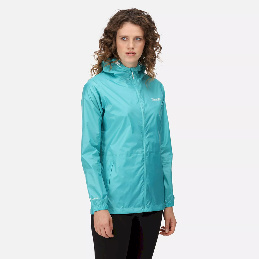 Regatta Women's Pack-It III Waterproof Jacket - Teal - Image 5
