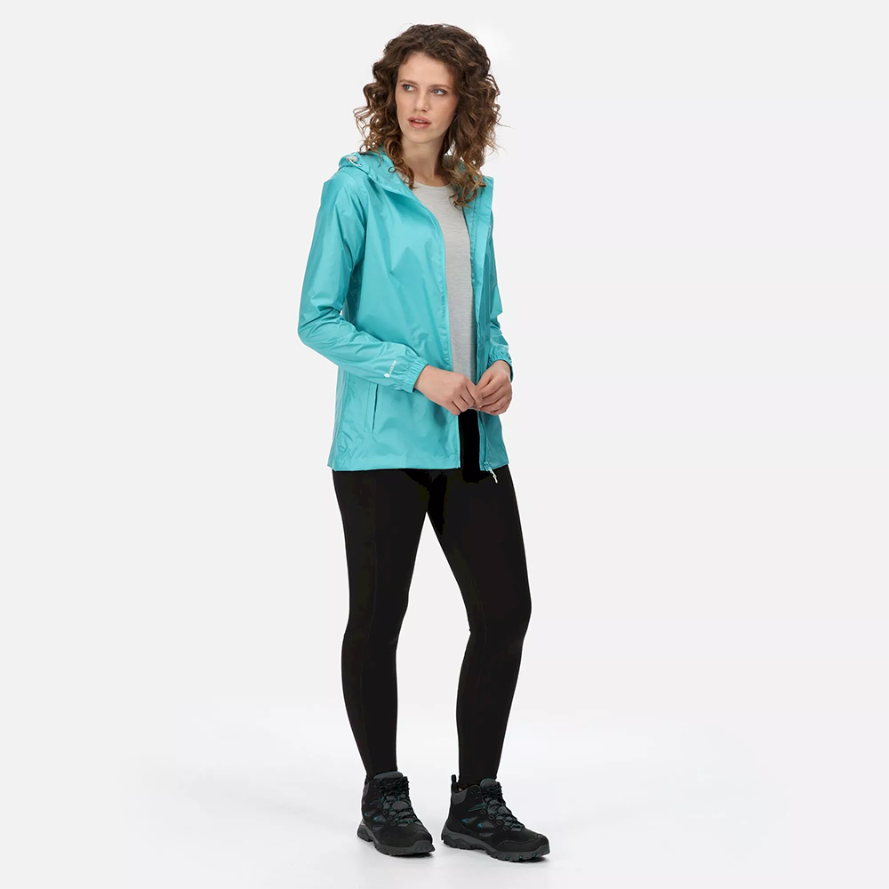 Regatta Women's Pack-It III Waterproof Jacket - Teal - Image 7