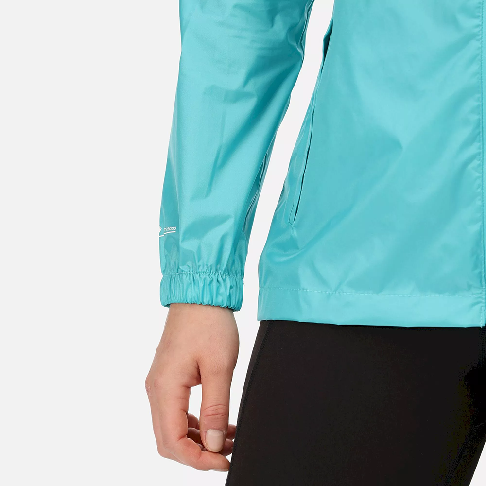 Regatta Women's Pack-It III Waterproof Jacket - Teal - Image 9