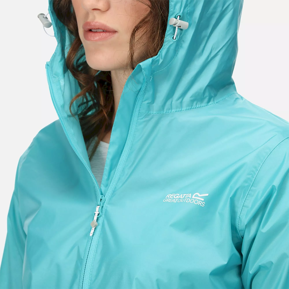 Regatta Women's Pack-It III Waterproof Jacket - Teal - Image 10
