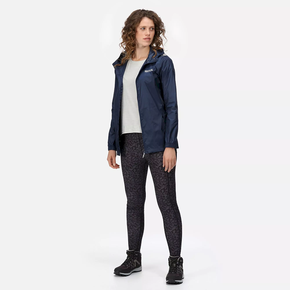 Regatta Women's Pack-It III Waterproof Jacket - Navy Blue - Image 7