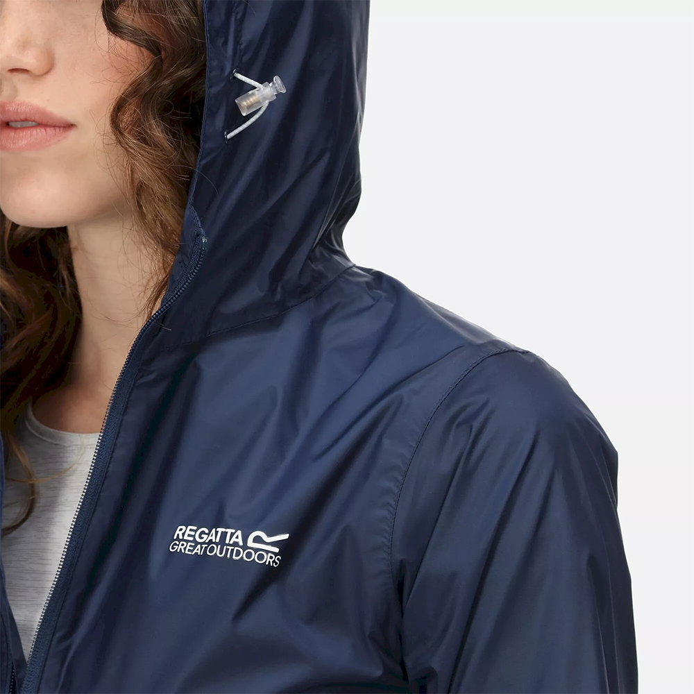 Regatta Women's Pack-It III Waterproof Jacket - Navy Blue - Image 10
