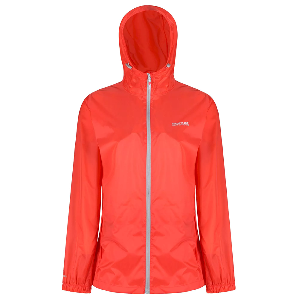 Regatta Women's Pack-It III Waterproof Jacket - Neon Peach - Image 3