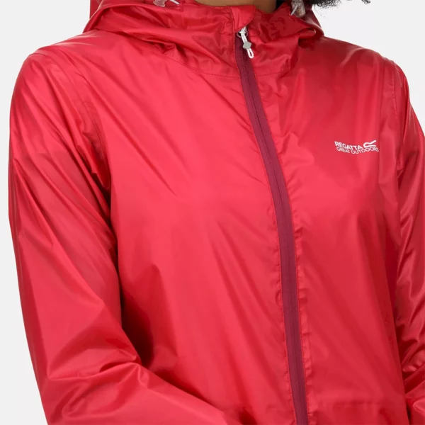 Regatta Women's Pack-It III Waterproof Jacket - Pink - Image 9