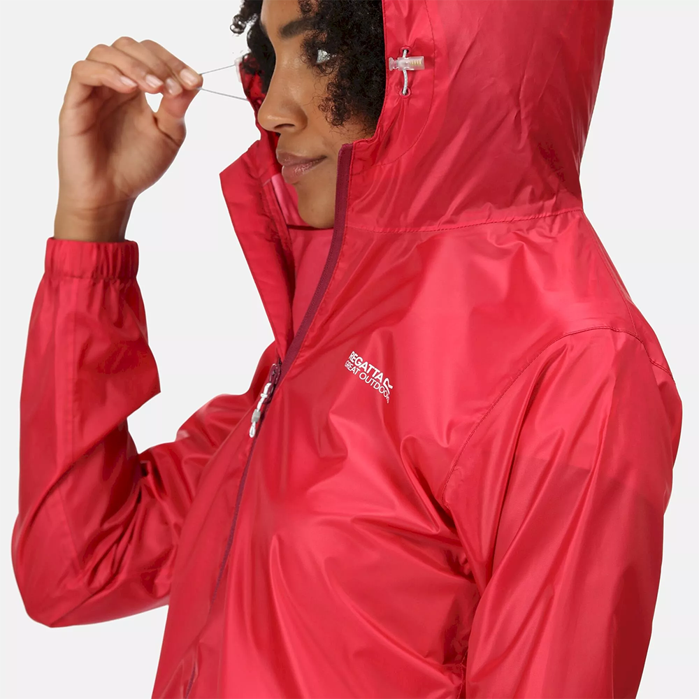 Regatta Women's Pack-It III Waterproof Jacket - Pink - Image 9