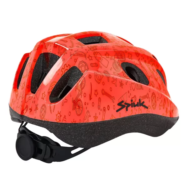 Spiuk Kids Helmet - Red - Image 4