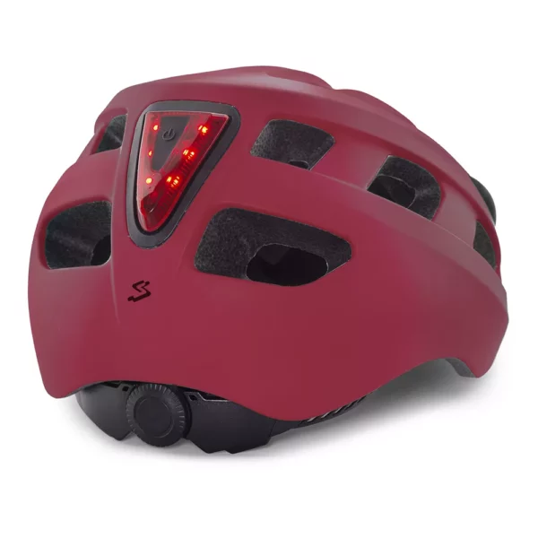 Spiuk Men HIRI Helmet - Burgundy - Image 3