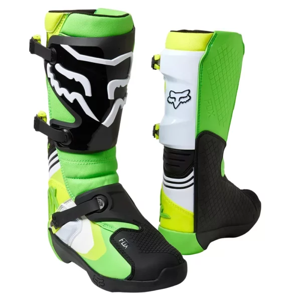 Fox COMP BOOTS - Green/Yellow