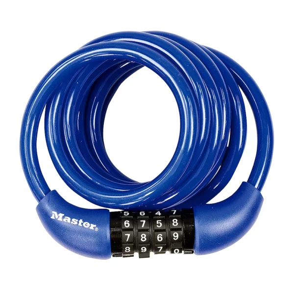 Master Lock Cable Lock Procol 1.8m - Blue