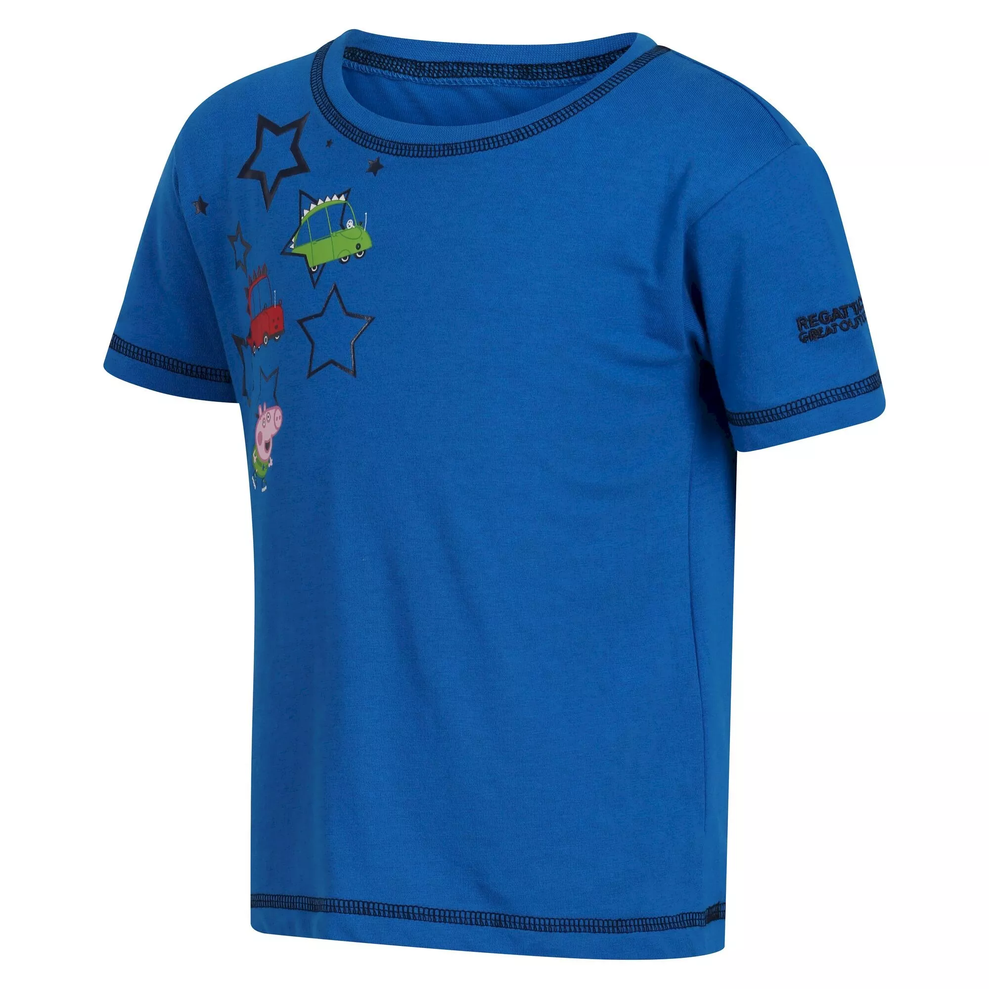 Regatta Kids' Peppa Pig Printed Short Sleeve T-Shirt - Blue