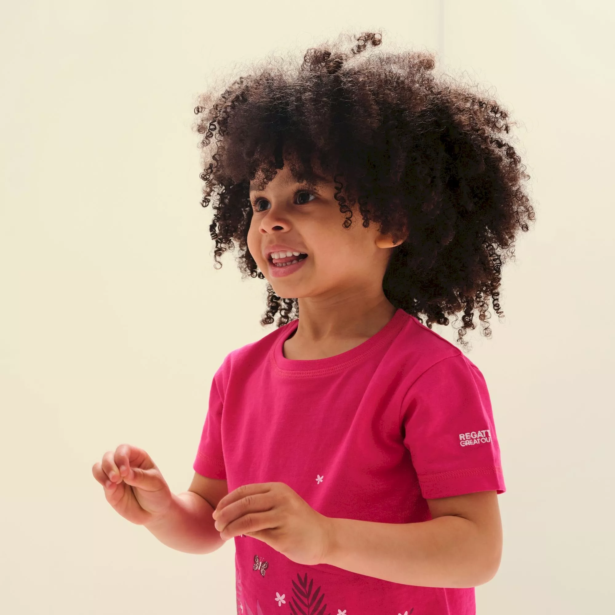 Regatta Kids' Peppa Pig Printed Short Sleeve T-Shirt - Pink - Image 6