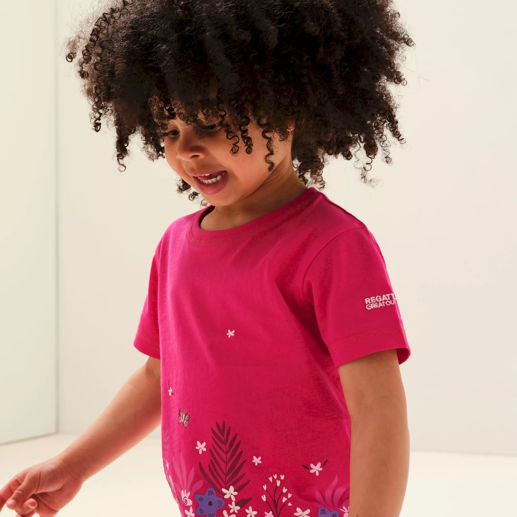 Regatta Kids' Peppa Pig Printed Short Sleeve T-Shirt - Pink - Image 7
