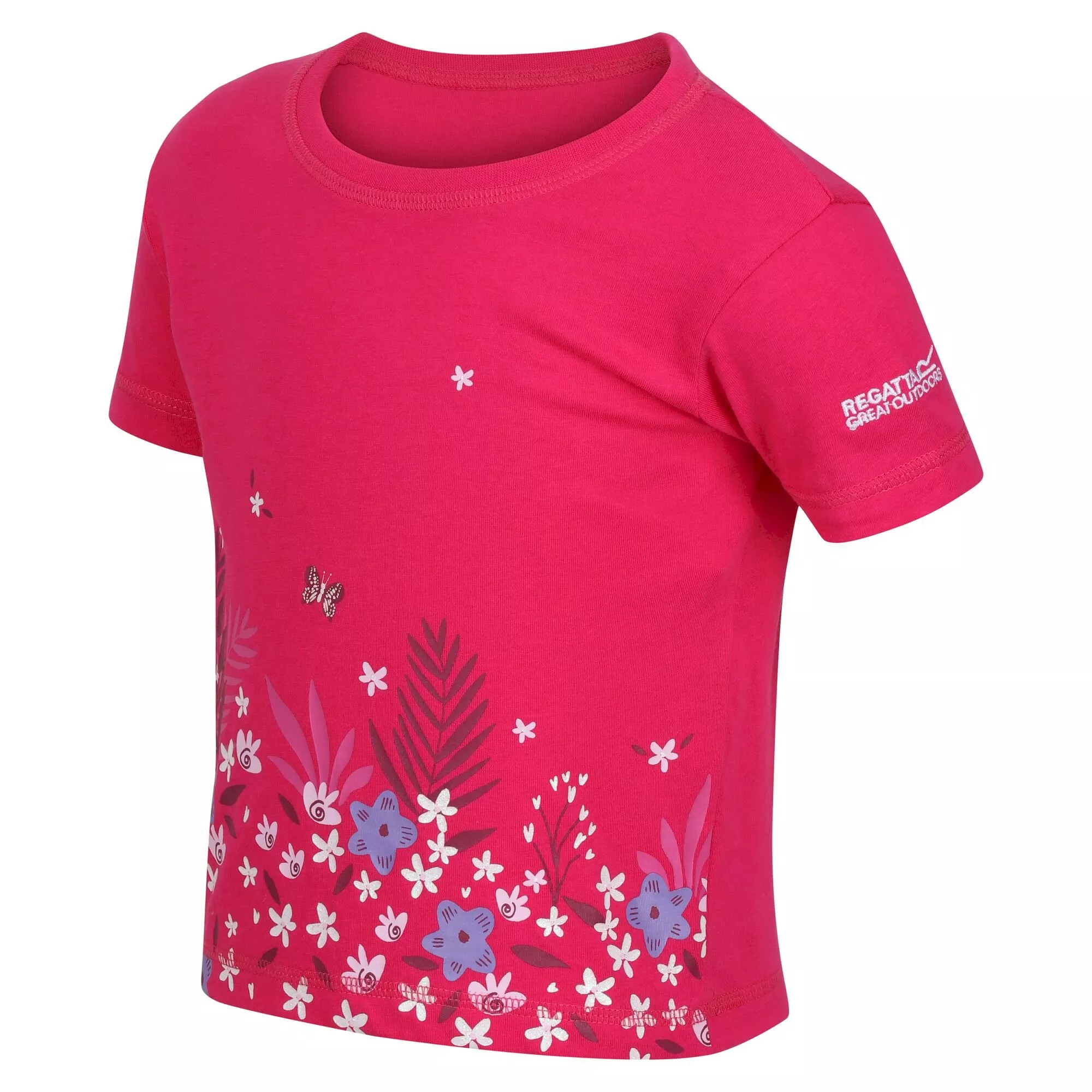 Regatta Kids' Peppa Pig Printed Short Sleeve T-Shirt - Pink