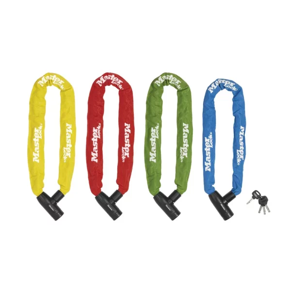 Master Lock Bike Chain Lock Procol 0.9m - Red - Image 3
