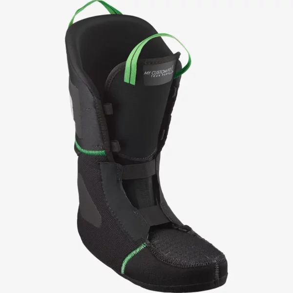 Salomon Men's S/Lab Mtn Summit Pure Ski Boots - Black / Pastel Neon Green 1 / Rainy Day - Image 4
