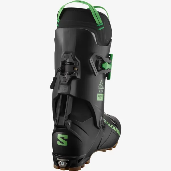 Salomon Men's S/Lab Mtn Summit Pure Ski Boots - Black / Pastel Neon Green 1 / Rainy Day - Image 3