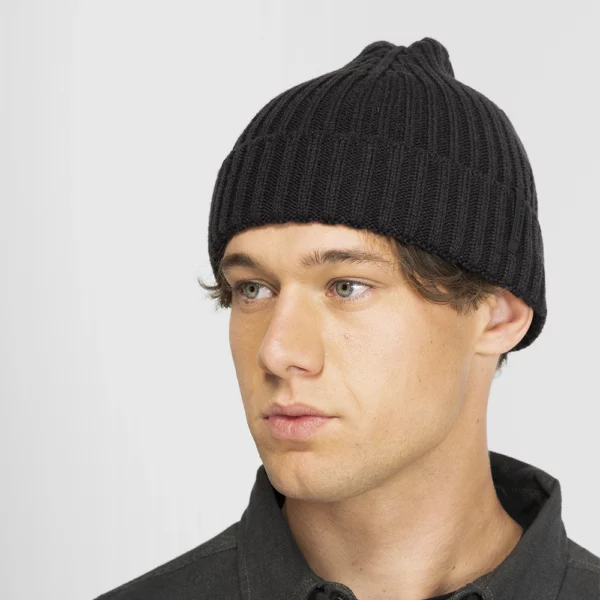 Armada Skis Unisex Merino Wool Beanie - Black - Image 3
