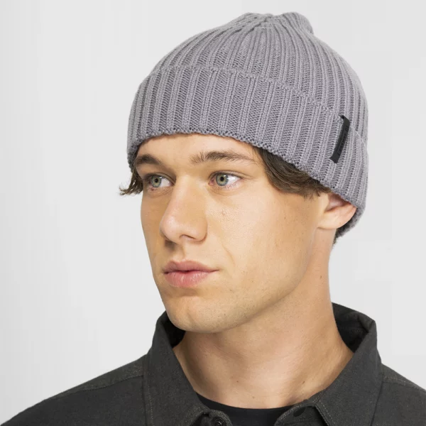 Armada Skis Unisex Merino Wool Beanie - Gray Heather - Image 4